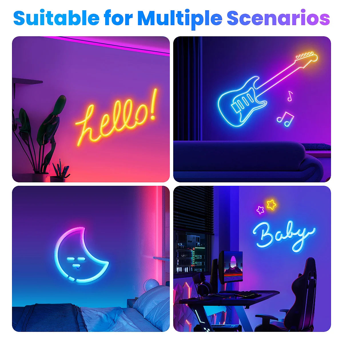 AuraMist™ Neon LED Lights