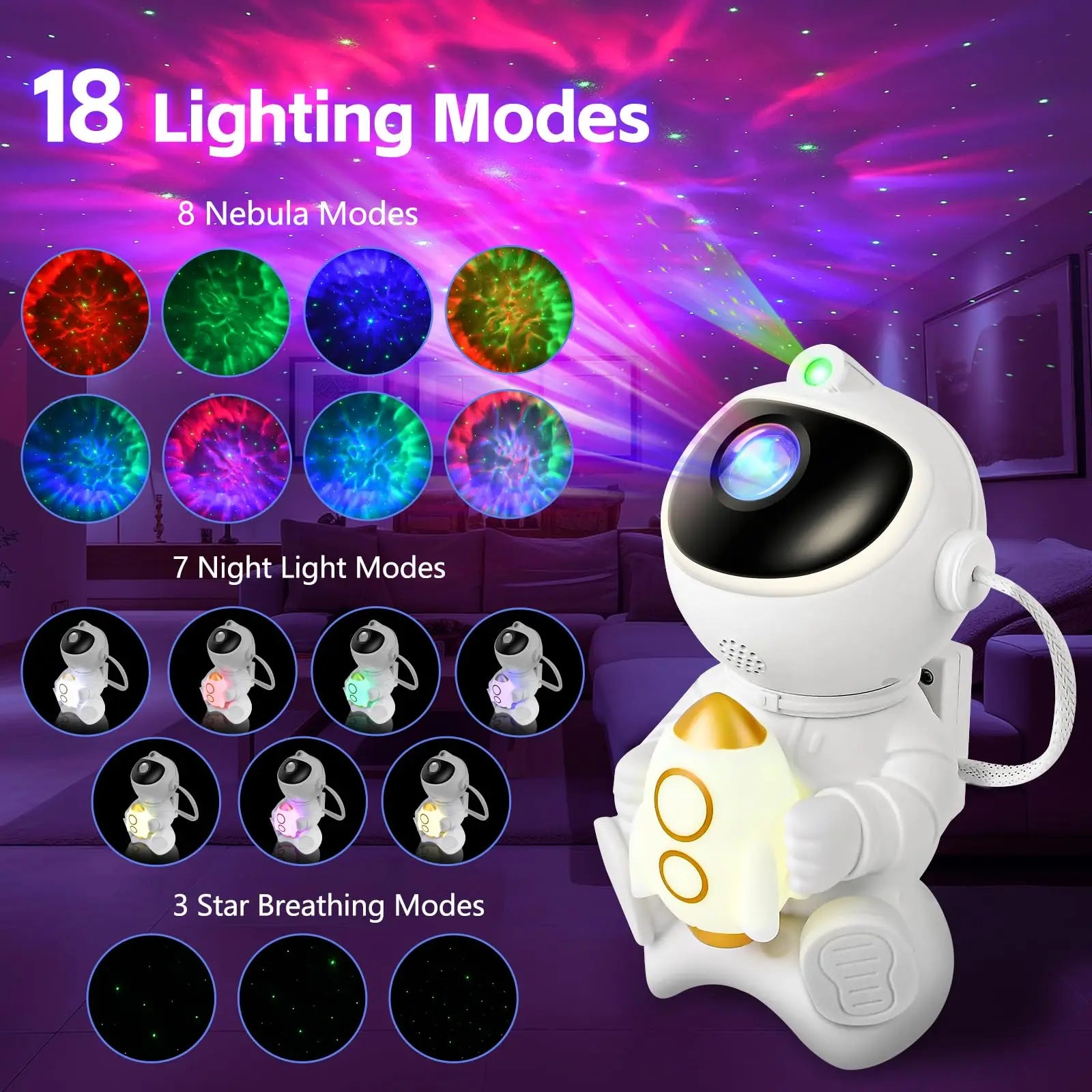 AuraMist™ Astronaut Galaxy